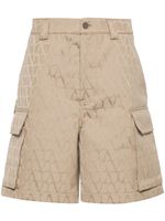 Valentino Garavani short cargo à motif Toile Iconographe - Tons neutres - thumbnail