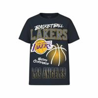 T-Shirt met Korte Mouwen voor kinderen Name It mjyg Nba Box Ous Marineblauw - Maat: 9-10 Jaar