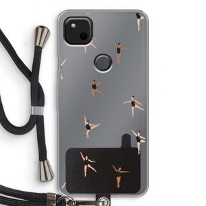 Dancing #1: Pixel 4a Transparant Hoesje met koord