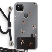 Dancing #1: Pixel 4a Transparant Hoesje met koord