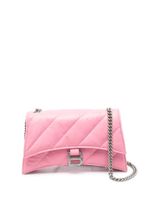 Balenciaga sac porté épaule Crush - Rose