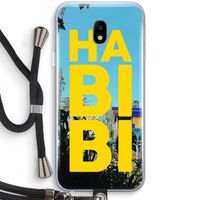 Habibi Majorelle : Samsung Galaxy J3 (2017) Transparant Hoesje met koord