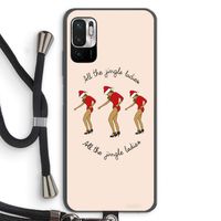Jingle Ladies: Xiaomi Redmi Note 10 5G Transparant Hoesje met koord