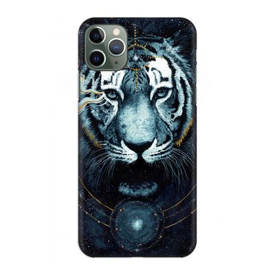 Darkness Tiger: Volledig geprint iPhone 11 Pro Max Hoesje