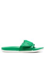 adidas by Stella McCartney claquettes à attache scratch - Vert - thumbnail