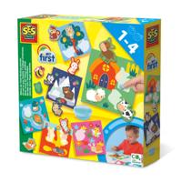 Ses my first dieren plakken | 2 stuks