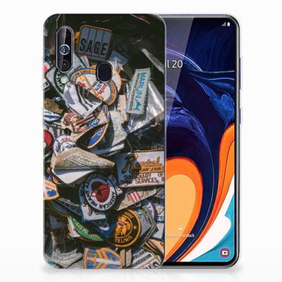 Samsung Galaxy A60 | Siliconen hoesje | met foto Badges