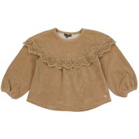 LEVV Little Meisjes blouse - Gia - Zand nomade