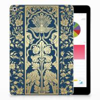 Apple iPad 9.7 2018 | 2017 | Siliconen hoesje | Beige Flowers