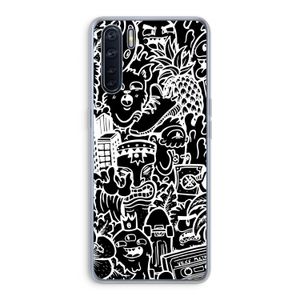Vexx Black Mixtape: Oppo A91 Transparant Hoesje