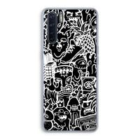 Vexx Black Mixtape: Oppo A91 Transparant Hoesje