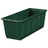 Plantenbak donker groen rechthoekig 40 x 17,5 x 14,5 cm