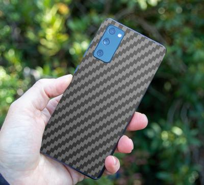 Samsung mobiel stickers Diagonale grijze lijnen