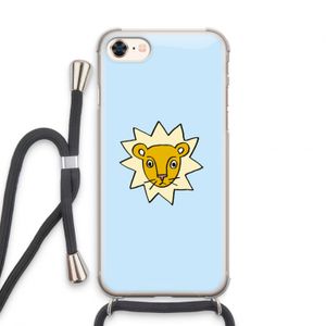 Kleine leeuw: iPhone 7 Transparant Hoesje met koord