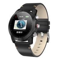 DTNO. 1 S10 1 3 inch TFT kleurenscherm Slimme armband IP68 waterdicht leder horlogebandje ondersteuning Bel herinnering/Heart rate monitoring/Sleep