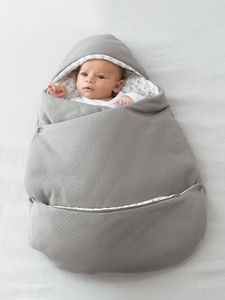 2-in-1 om te vormen engelennestje baby lichtgrijs