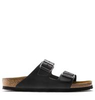 BIRKENSTOCK - Arizona slippers zwart Nubuck Unisex