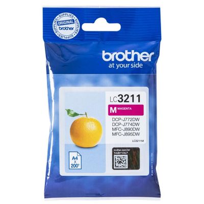 Brother LC-3211M Inktcartridge magenta
