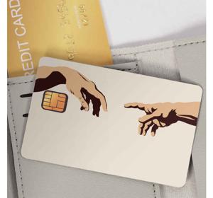 Michelangelo Credit Card Muursticker