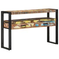 Wandtafel Multikleur 120 x 33 x 75 cm massief gerecycled hout