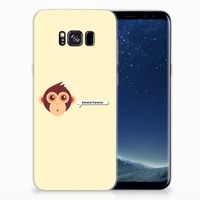 Samsung Galaxy S8 Plus Telefoonhoesje met Naam Monkey