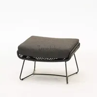 Belmond footstool with cushion - thumbnail