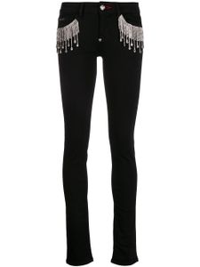 Philipp Plein jean skinny à ornements - Noir