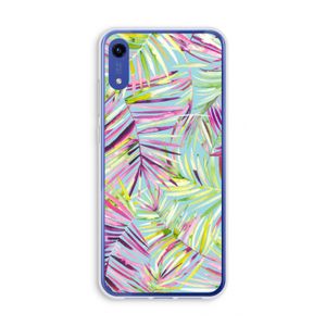 Tropical Palms Blue: Honor Play 8A Transparant Hoesje