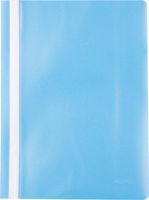 Pergamy snelhechtmap, ft A4, PP, pak van 5 stuks, blauw