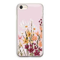 Painted wildflowers: iPhone 8 Transparant Hoesje