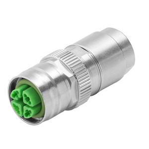 Weidmüller 2672440000 Sensor/actuator connector M12 Aantal polen: 8 Bus 1 stuk(s)