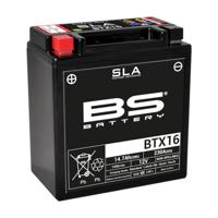 BS BATTERY Batterij gesloten onderhoudsvrij, Batterijen voor motor & scooter, BTX16 SLA - thumbnail