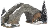 Luville General Stone bridge with deer