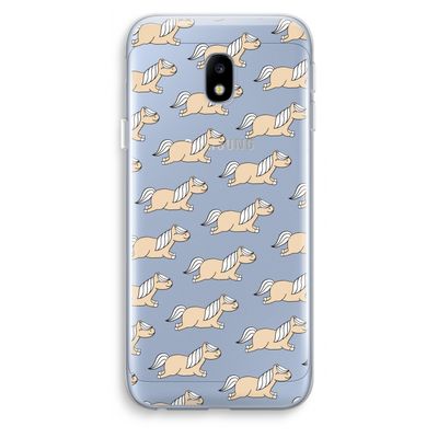 Ponys: Samsung Galaxy J3 (2017) Transparant Hoesje