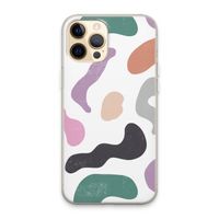 Memphis Shapes: iPhone 13 Pro Max Transparant Hoesje