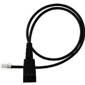 Jabra QD cord, straight, mod plug - [8800-00-37]