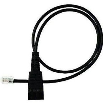 Jabra QD cord, straight, mod plug - [8800-00-37]
