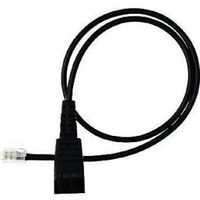 Jabra QD cord, straight, mod plug - [8800-00-37]