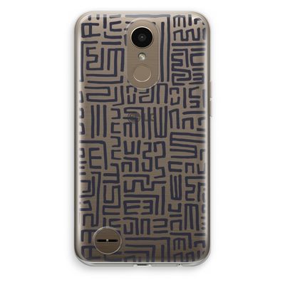 Moroccan Print: LG K10 (2017) Transparant Hoesje
