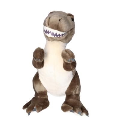 Nature Planet Knuffeldier T-rex dinosaurus - zachte pluche stof - veel details - grijs - 40 cm Nature Planet Knuffeldier T-rex dinosaurus - zachte pluche stof - veel details - grijs - 40 cm