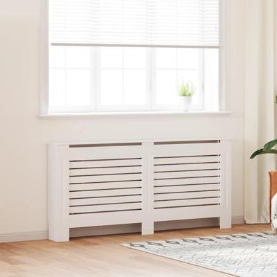 Radiatorombouw 172x19x81,5 cm MDF wit