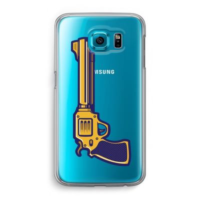 Pew Pew Pew: Samsung Galaxy S6 Transparant Hoesje