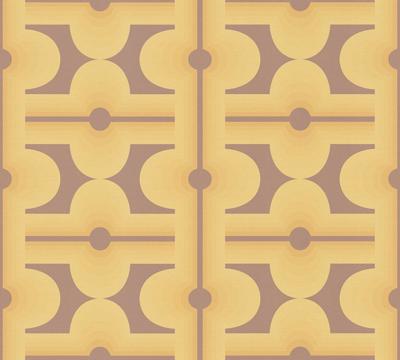 AS Creation Retro Chic - Bruin - Retro - 395334