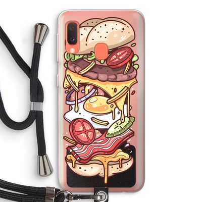 Diet Coke Please: Samsung Galaxy A20e Transparant Hoesje met koord