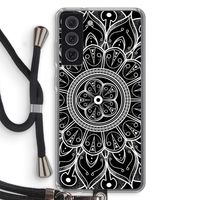 Roses Are Red: Samsung Galaxy S21 FE Transparant Hoesje met koord