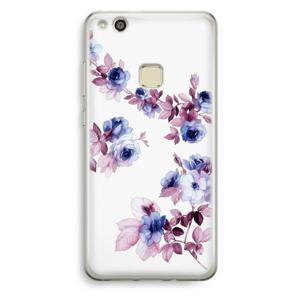 Waterverf bloemen: Huawei Ascend P10 Lite Transparant Hoesje