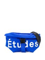 Études Studio sac banane à logo imprimé - Bleu - thumbnail