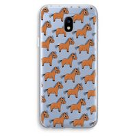 Pony: Samsung Galaxy J3 (2017) Transparant Hoesje