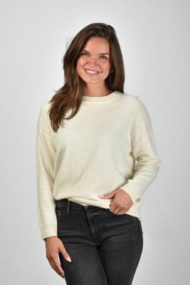 Les Tricots de Lea trui Marinette 37043 milk