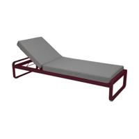 Fermob Bellevie Premium Sunlounger ligbed Black Cherry